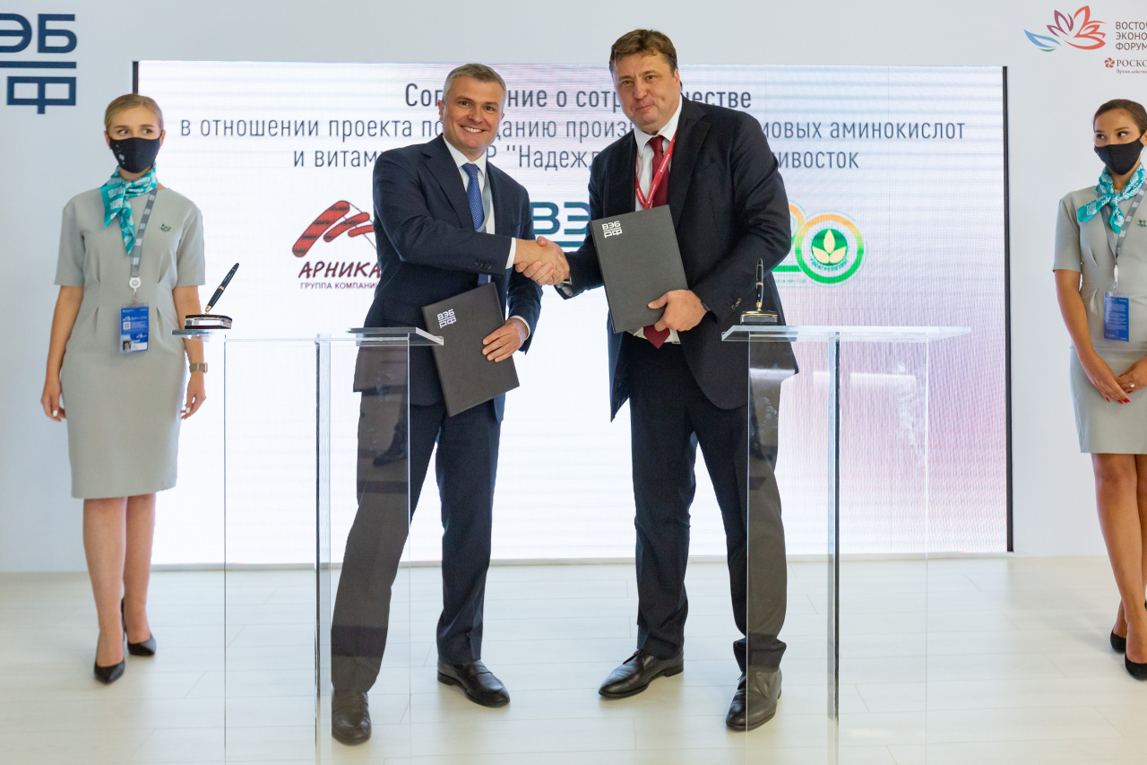 Росагролизинг продолжит поддержку экспортного проекта ГК «Арника» совместно с ВЭБ.РФ